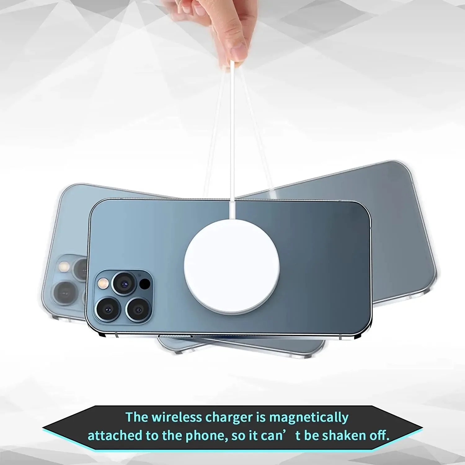 2024 Stainless Steel Universal Magnetic Metal Plate Ring For Magsafe Wireless Charger Iron Sheet Sticker Magnet Car Phone Holder