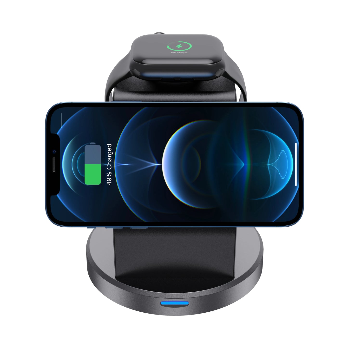 Magnetic Wireless 3in1 Charger Station 15W for Multiple Devices Wireless Charger Stand Charger Dock for Phone Smart Watch And Ea