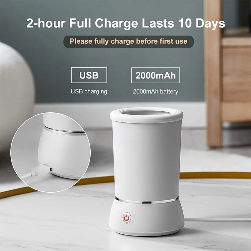 Automatic Pet Foot Wash Cup Cat Dog Paw Cleaner and Massager Electric Paw Washer Foot Washing Grooming Tools Accessories