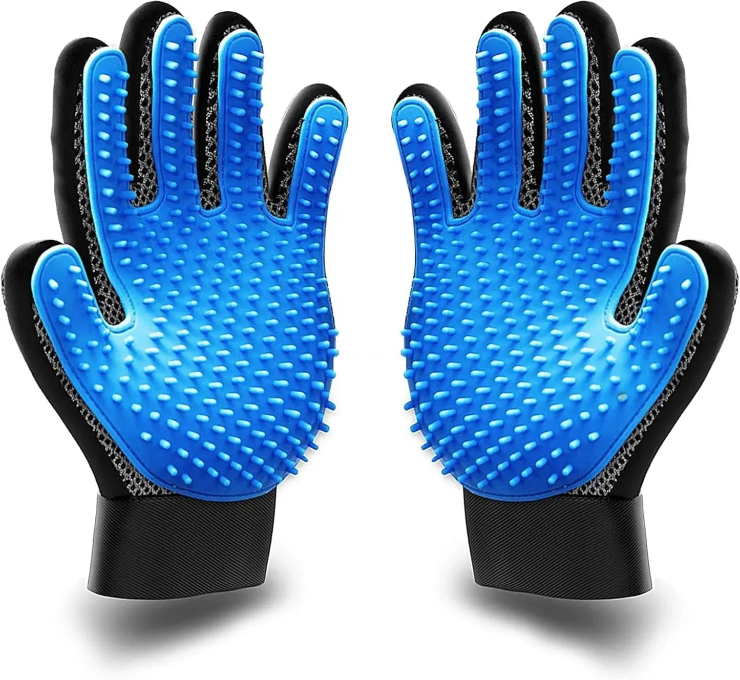 Pet Grooming Gloves Pets Hair Removal Brush Gloves Cats Dogs Horses Bath Brush Cleaning Massage Gloves Practical Pet Products