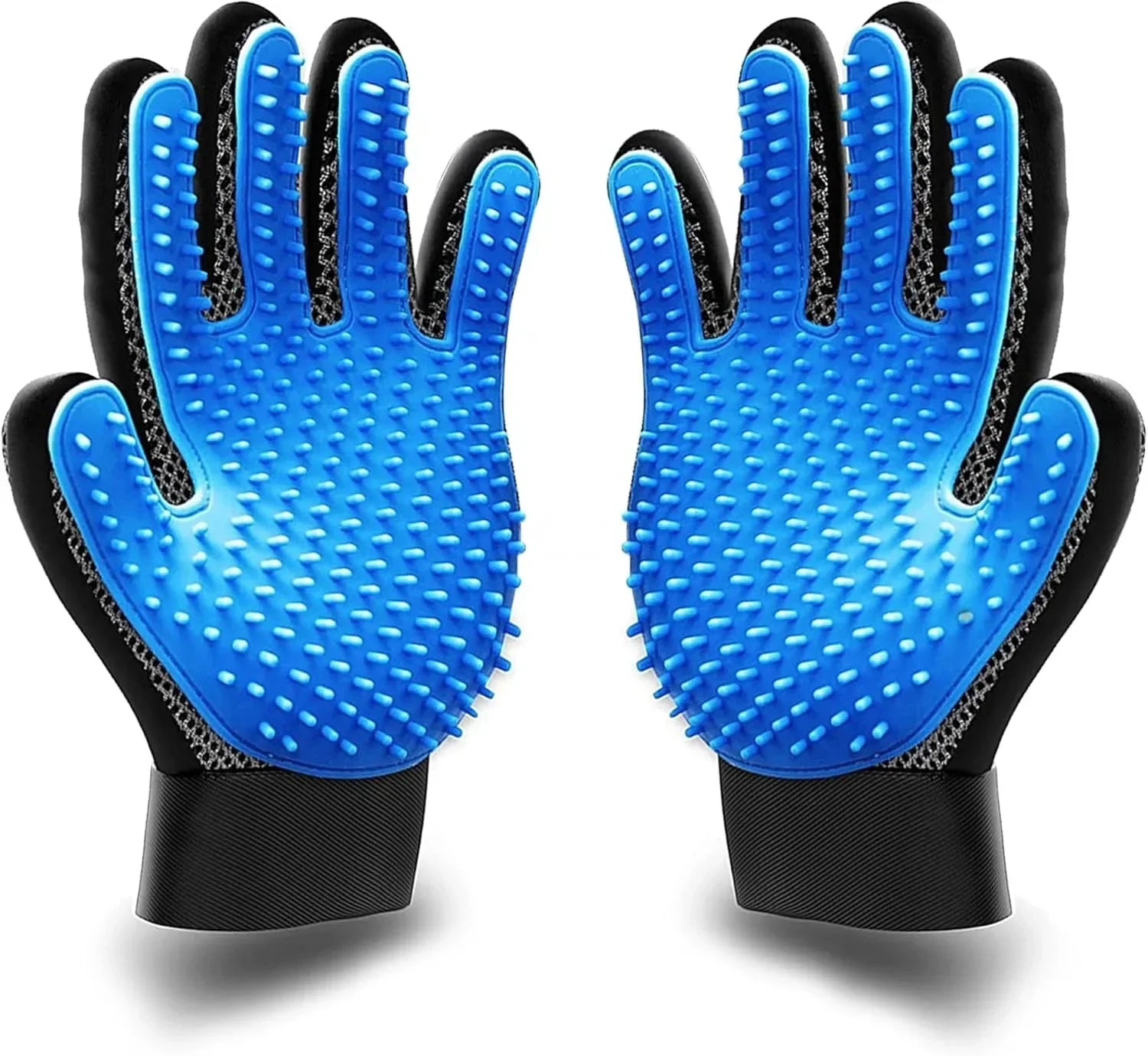 Pet Grooming Gloves Pets Hair Removal Brush Gloves Cats Dogs Horses Bath Brush Cleaning Massage Gloves Practical Pet Products